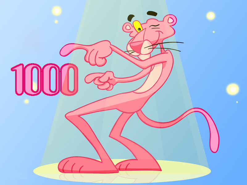 Nummer 1000 - Geschafft!